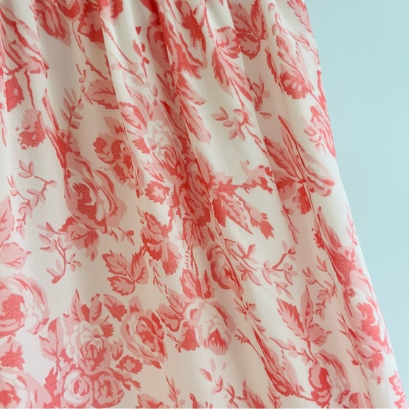 Lovers + Friends X Revolve  Midi Floral Off The Shoulder Dress Size Medium - Picture 6 of 15